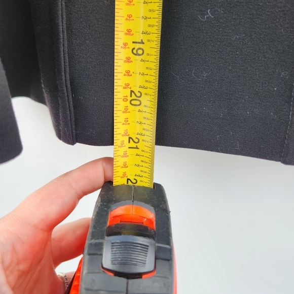 Michele knee-length black skirt size M  (4 for $20) - Picture 3 of 6